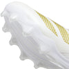 Men's Adidas Adizero Impact Football Cleats - WHITE/GOLD