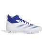 Men's Adidas Adizero Impact.2 Football Cleats - WHITE/ROYAL