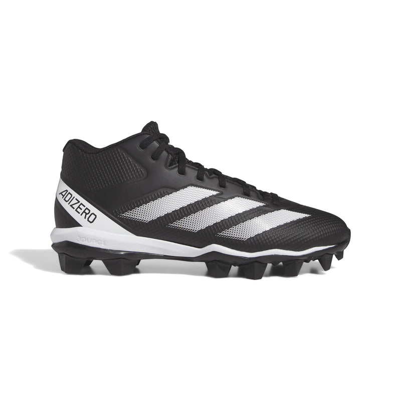 Men's Adidas Adizero Impact.2 Moulded Football Cleats - BLACK/WHITE