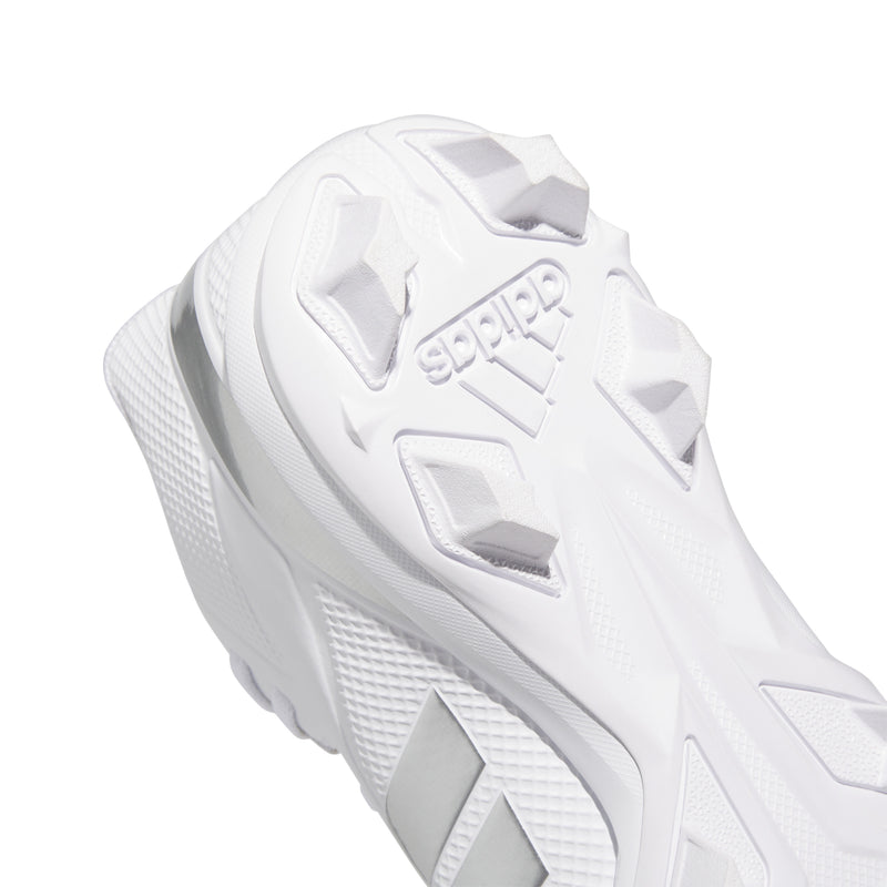 Men's Adidas Adizero Impact.2 Moulded Football Cleats - WHITE