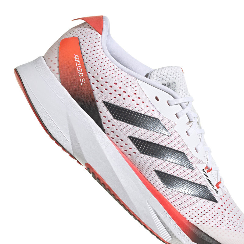 Men's Adidas Adizero SL - WHITE/BLACK