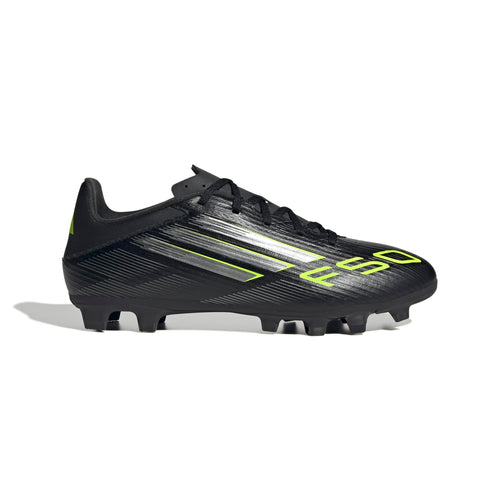 Men's Adidas F50 Club Soccer Cleats - BLACK
