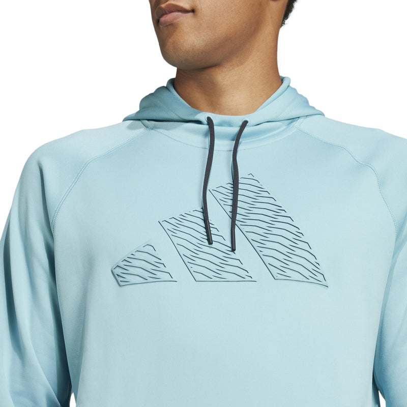 Men's Adidas Game and Go Training Hoodie - MINTON