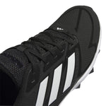 Men's Adidas Icon 8 MD  Cleats - BLACK/WHITE