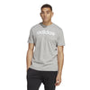 Men's Adidas Linear T-Shirt - GREY