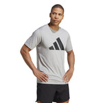 Men's Adidas Logo Training T-Shirt - GREY