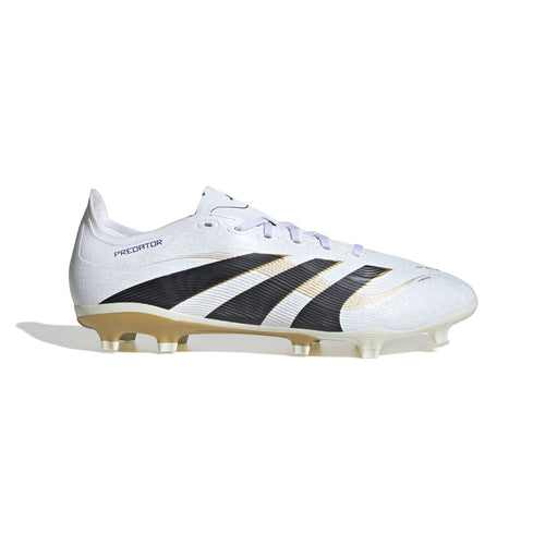 Men's Adidas Predator League Soccer Cleats - WHITE/BLACK