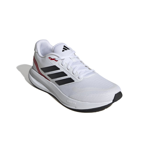 Men's Adidas Runfalcon 5 - WHITE/BLACK