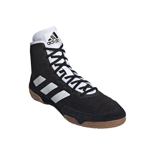 Men's Adidas Tech Fall 2.0 Wrestling Shoes - BLACK/WHITE