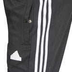 Men's Adidas Tiro Joggers - BLACK/WHITE
