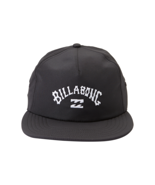 Men's Billabong Arch Team Strapback Hat - BLK BLAC