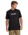 Men's Billabong Block Party Premium T-Shirt - WAA BLAC