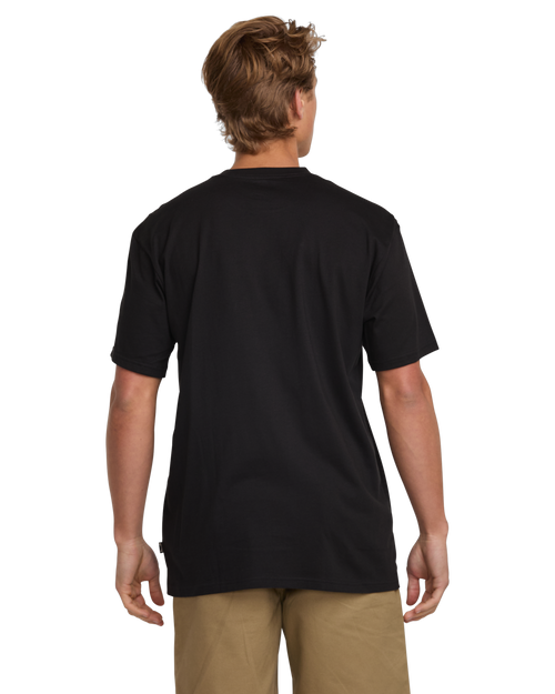 Men's Billabong Block Party Premium T-Shirt - WAA BLAC