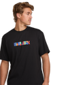 Men's Billabong Block Party Premium T-Shirt - WAA BLAC