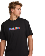 Men's Billabong Block Party Premium T-Shirt - WAA BLAC