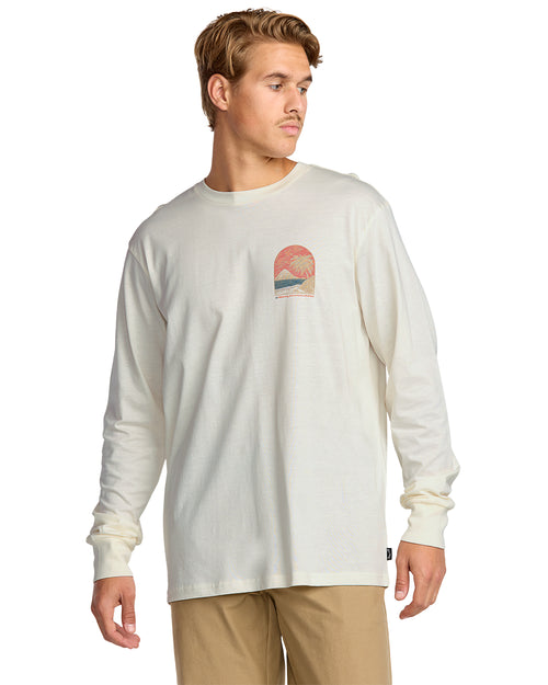 Men's Billabong Coastal Range ADIV Longsleeve - OFW WHIT