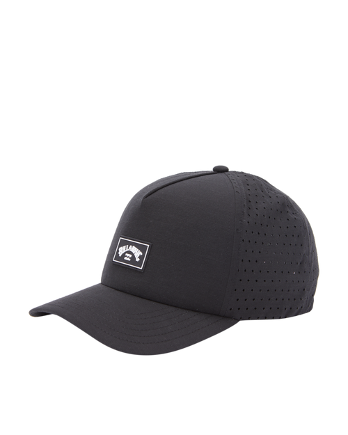 Men's Billabong Crossfire Snapback Hat - BLK BLAC