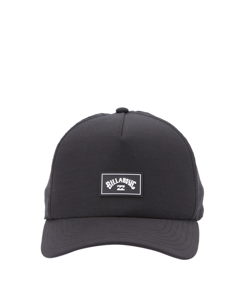 Men's Billabong Crossfire Snapback Hat - BLK BLAC
