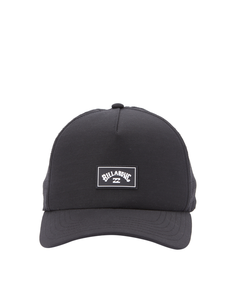 Men's Billabong Crossfire Snapback Hat - BLK BLAC