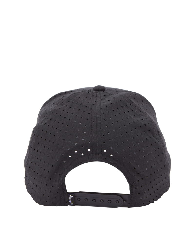 Men's Billabong Crossfire Snapback Hat - BLK BLAC