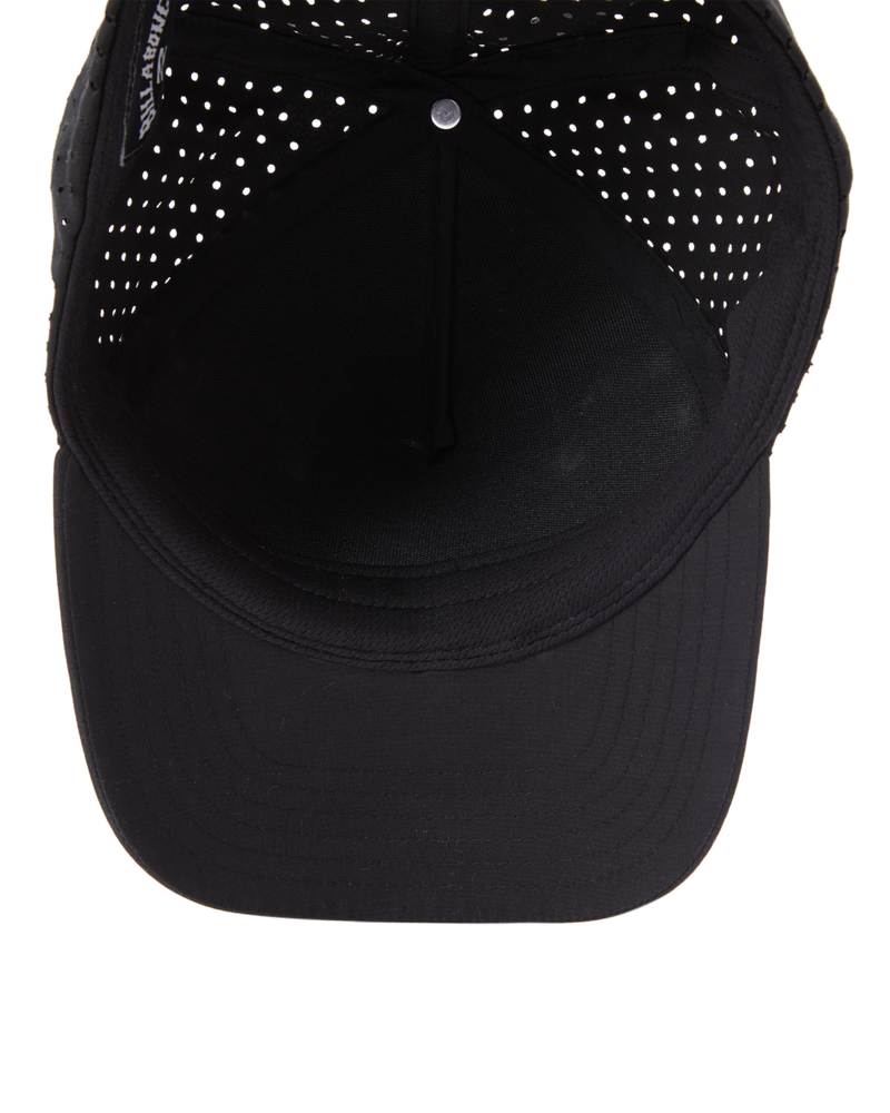 Men's Billabong Crossfire Snapback Hat - BLK BLAC
