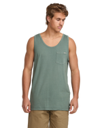 Men's Billabong Essential Premium Tank Top - DKA DARK