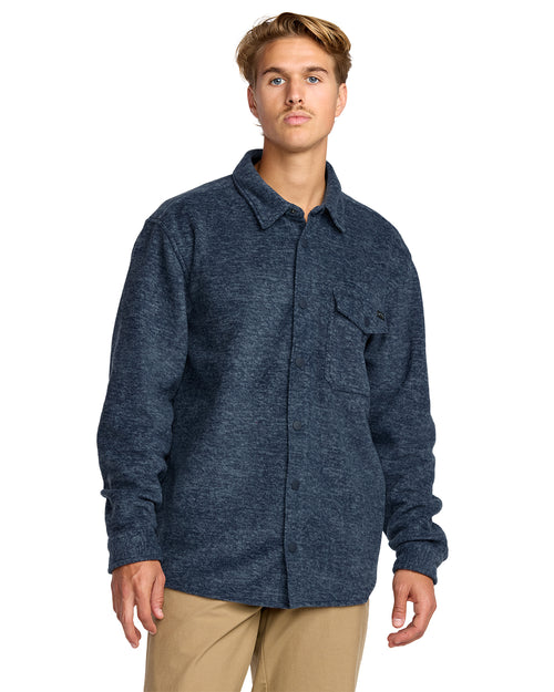 Men's Billabong Furnace Flannel - NVY NAVY