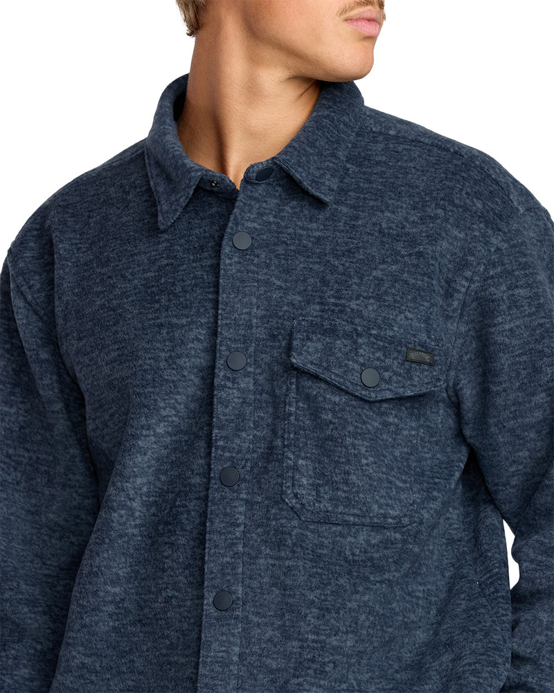 Men's Billabong Furnace Flannel - NVY NAVY