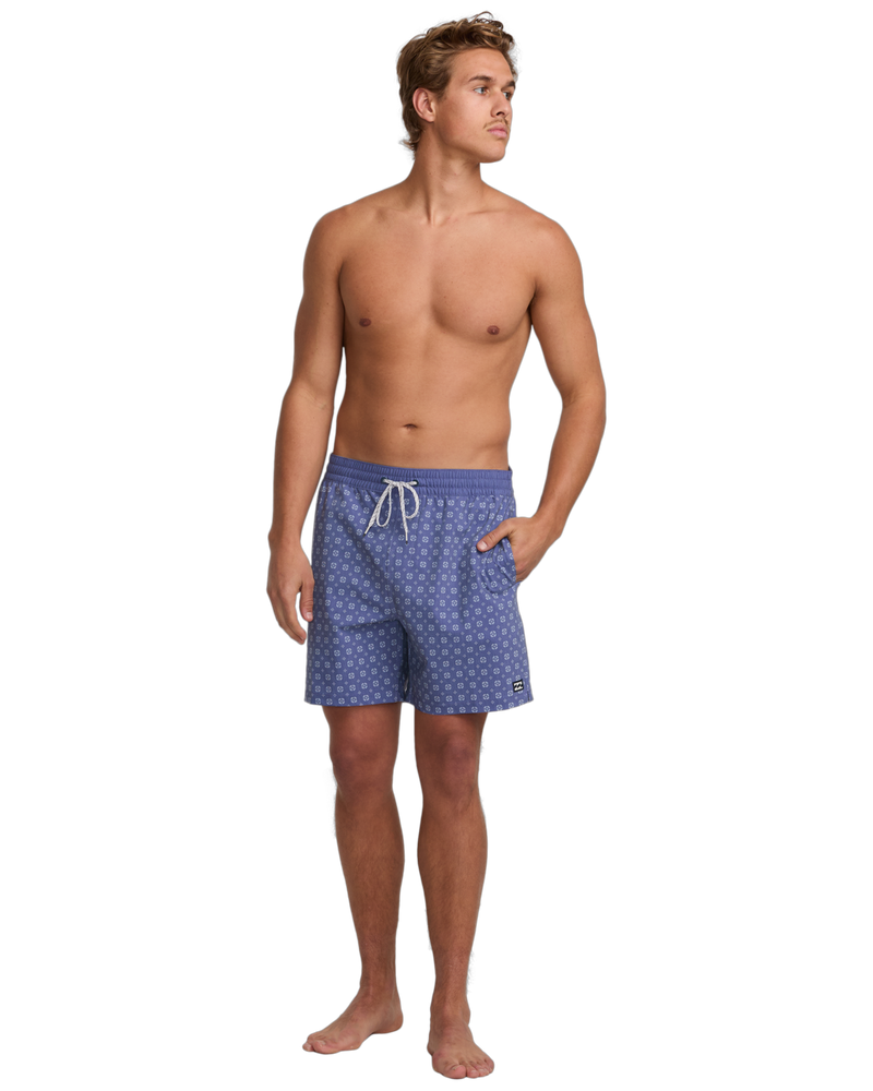 Men's Billabong Good Times 16" Layback Short - DPB BLUE