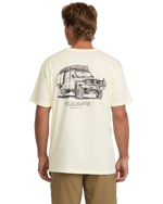 Men's Billabong Make Tracks T-Shirt - OFW WHIT