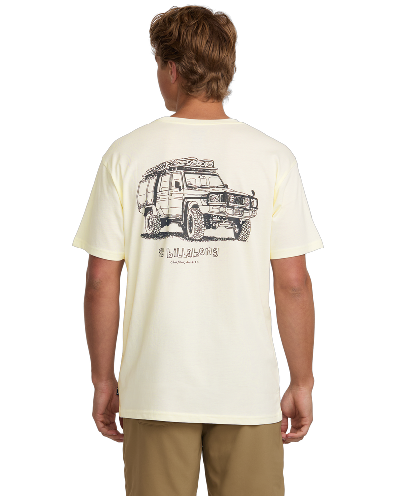 Men's Billabong Make Tracks T-Shirt - OFW WHIT