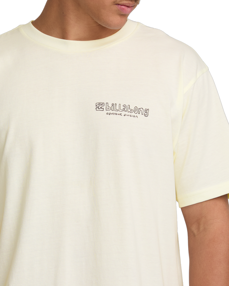 Men's Billabong Make Tracks T-Shirt - OFW WHIT