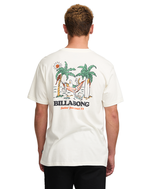 Men's Billabong No Pressure T-Shirt - OFW WHIT