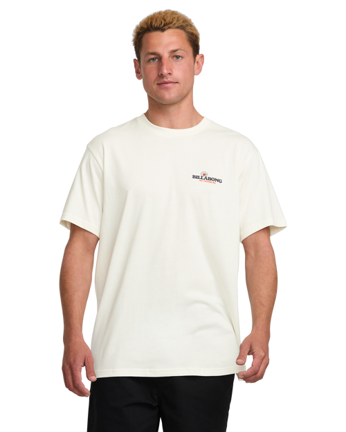 Men's Billabong No Pressure T-Shirt - OFW WHIT