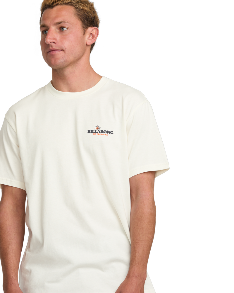 Men's Billabong No Pressure T-Shirt - OFW WHIT