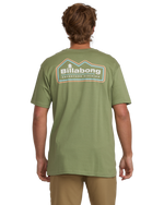 Men's Billabong Range T-Shirt - MOSS