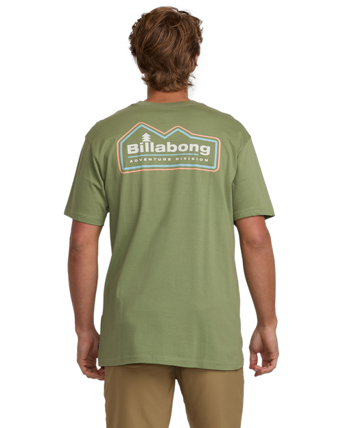 Men's Billabong Range T-Shirt - MOSS