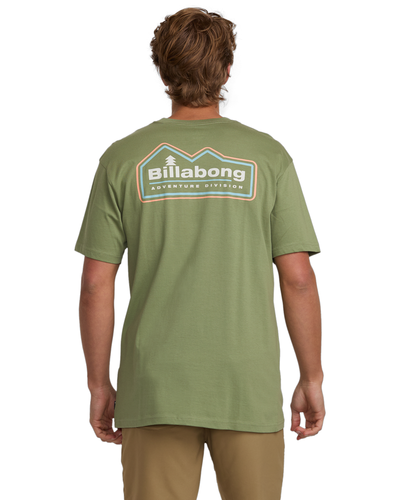 Men's Billabong Range T-Shirt - MOSS