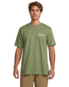 Men's Billabong Range T-Shirt - MOSS