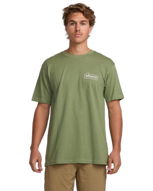 Men's Billabong Range T-Shirt - MOSS