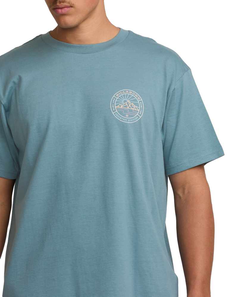 Men's Billabong Rockies T-Shirt - GLB BLUE