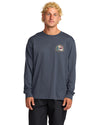 Men's Billabong Sundown ADIV Longsleeve - MDB BLUE