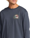 Men's Billabong Sundown ADIV Longsleeve - MDB BLUE