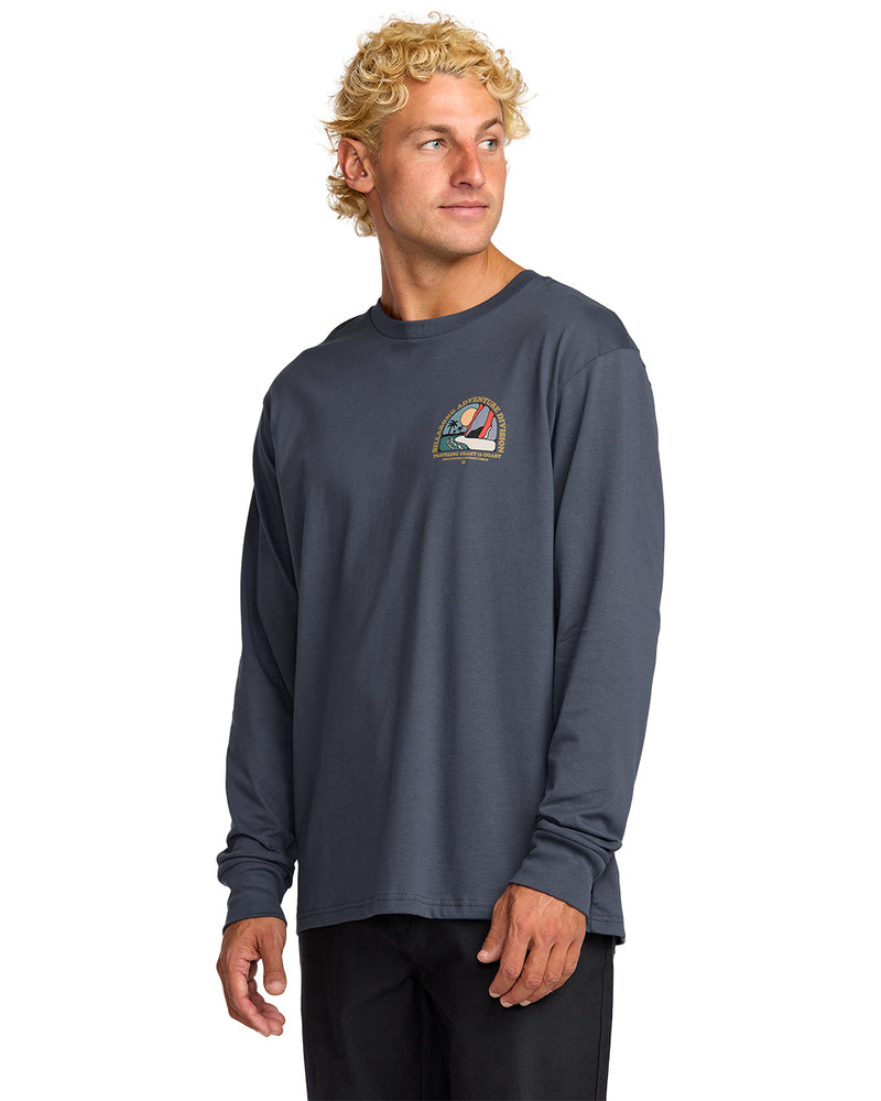 Men's Billabong Sundown ADIV Longsleeve - MDB BLUE