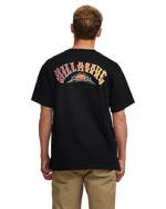 Men's Billabong Throwback T-Shirt - BLK BLAC