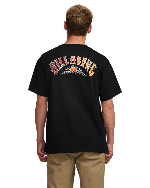 Men's Billabong Throwback T-Shirt - BLK BLAC