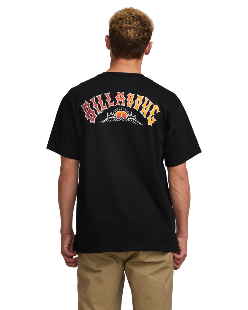 Men's Billabong Throwback T-Shirt - BLK BLAC