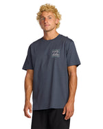 Men's Billabong Trail ADIV T-Shirt - MDB BLUE