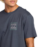 Men's Billabong Trail ADIV T-Shirt - MDB BLUE