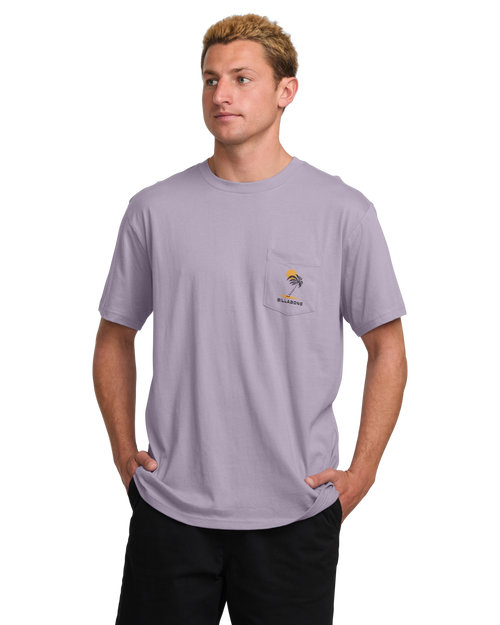 Men's Billabong Troppo Premim T-Shirt - LPU PURP